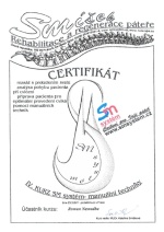 Certifikát - cvičení SM-Systém - manuální techniky